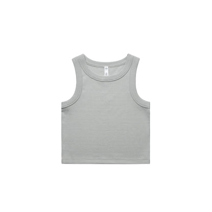 Ascolour Wo's Organic  Rib Crop Tank (4064G)