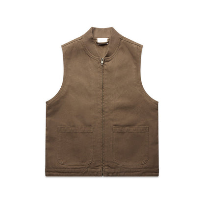 Ascolour Wo's Canvas Heavy Vest-(4528)