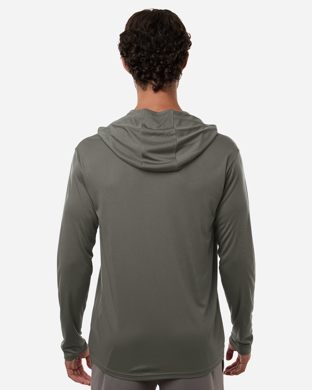 AllPro Men's Long Sleeve Hooded T-Shirt (48510)
