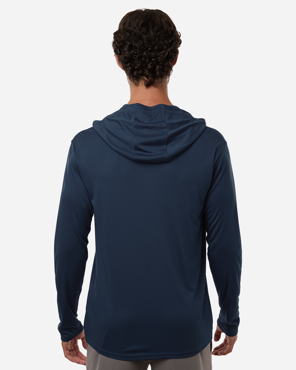 AllPro Men's Long Sleeve Hooded T-Shirt (48510)