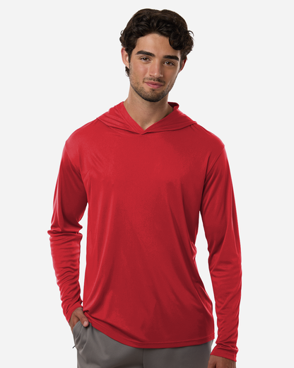 AllPro Men's Long Sleeve Hooded T-Shirt (48510)