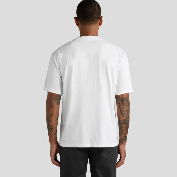 Ascolour Men's Block Tubular Minus Tee [-6cm]-(5058)