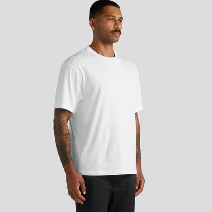 Ascolour Men's Block Tubular Minus Tee [-6cm]-(5058)