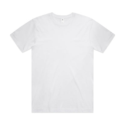 Ascolour Men's Block Tubular Minus Tee [-6cm]-(5058)