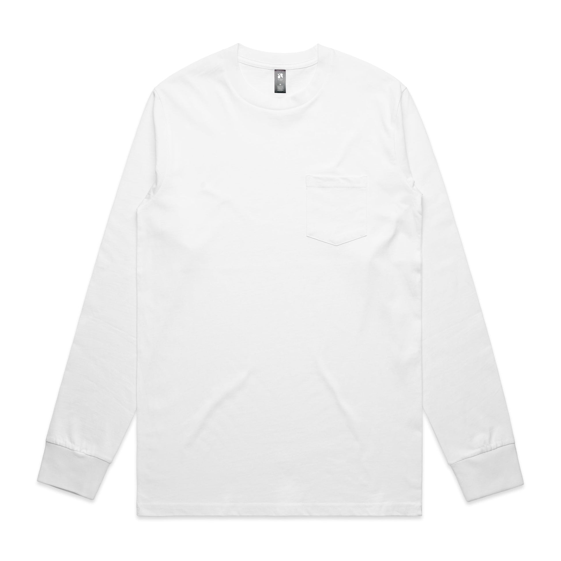 Ascolour Mens Classic Pocket L/S Tee (5072)