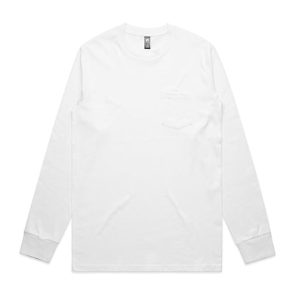 Ascolour Mens Classic Pocket L/S Tee (5072)