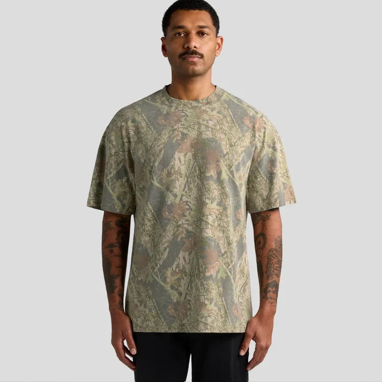 Ascolour Heavy Faded Camo Tee-(5082C)