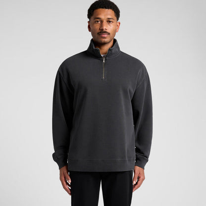 Ascolour Men's Relax Faded Half Zip-(5167)