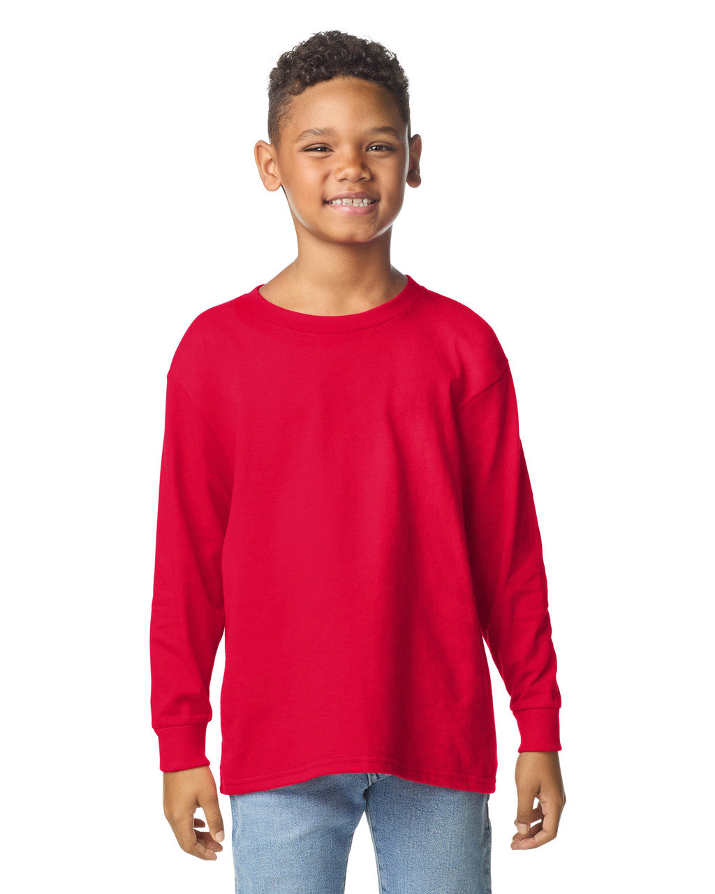 Gildan Youth Heavy Cotton Long Sleeve T-shirt (5400B)