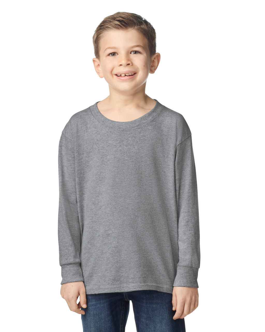 Gildan Youth Heavy Cotton Long Sleeve T-shirt (5400B)