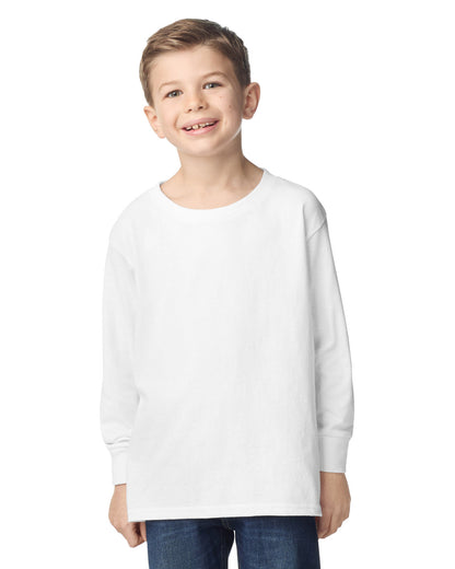 Gildan Youth Heavy Cotton Long Sleeve T-shirt (5400B)