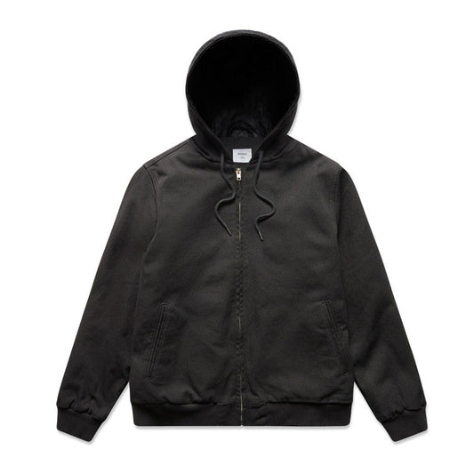 Ascolour Canvas Bomber Hood Jacket-(5532)
