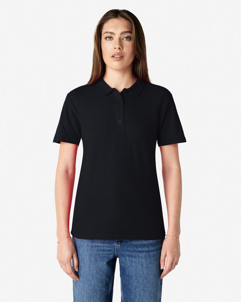 Gildan-Softstyle-Ladies-Double-Pique-Polo