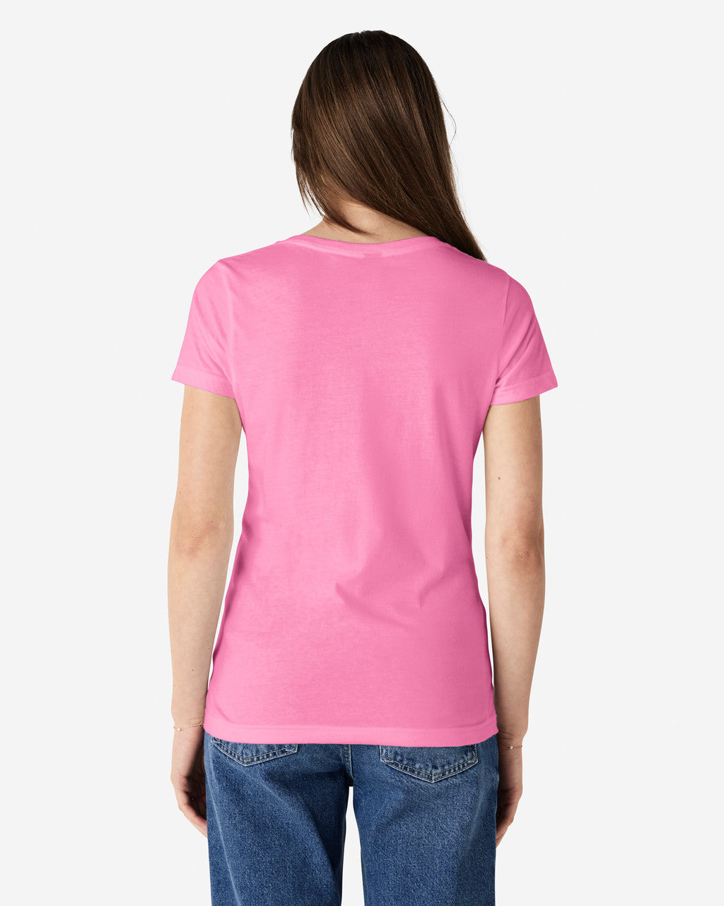 Gildan Soft Style Ladies V Neck T/S-(64V00L)