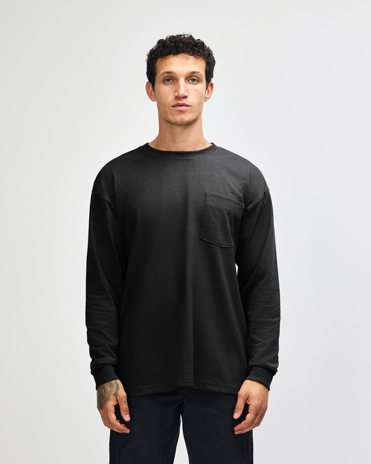 American Apparel Heavyweight Oversized Long Sleeve T-Shirt (9410)
