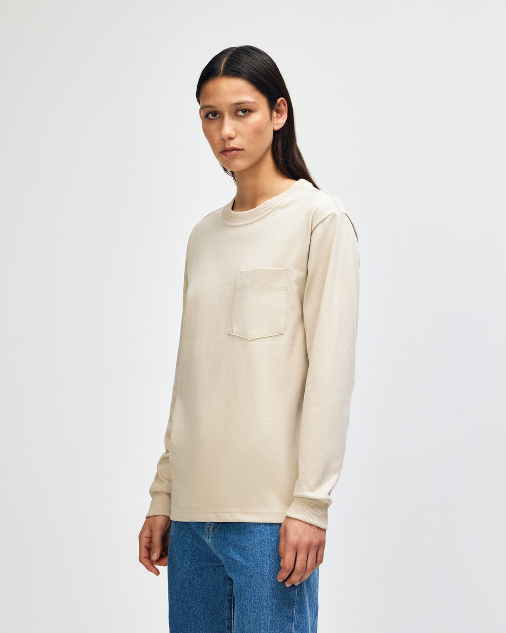 American Apparel Heavyweight Oversized Long Sleeve T-Shirt (9410)
