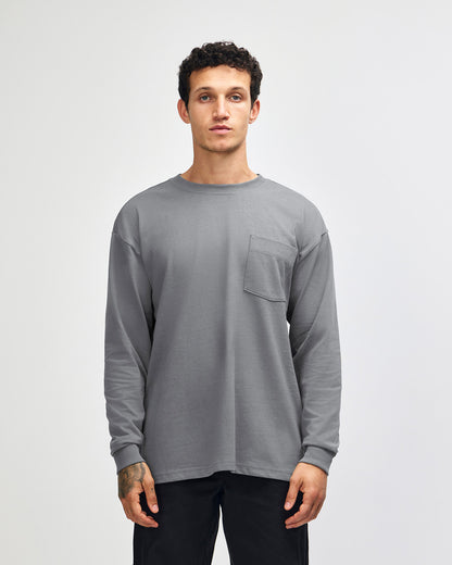 American Apparel Heavyweight Oversized Long Sleeve T-Shirt (9410)