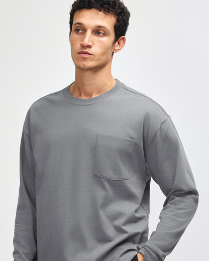 American Apparel Heavyweight Oversized Long Sleeve T-Shirt (9410)