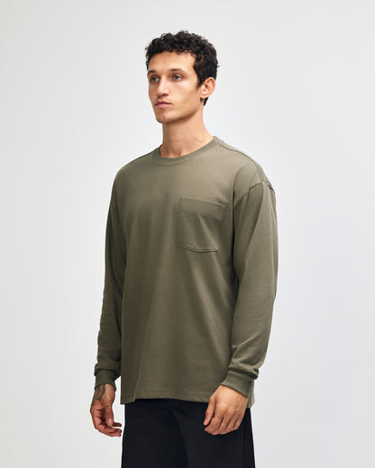 American Apparel Heavyweight Oversized Long Sleeve T-Shirt (9410)