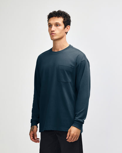 American Apparel Heavyweight Oversized Long Sleeve T-Shirt (9410)