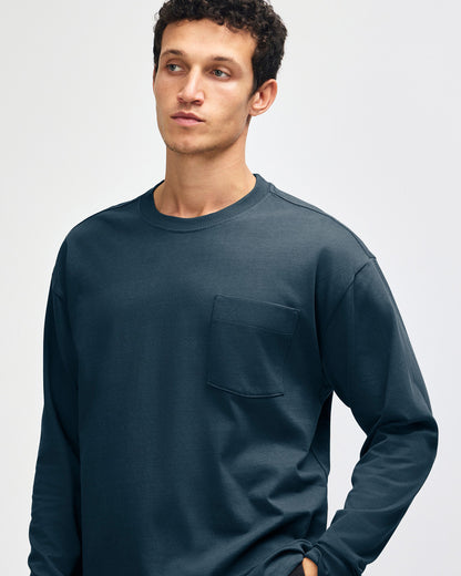 American Apparel Heavyweight Oversized Long Sleeve T-Shirt (9410)