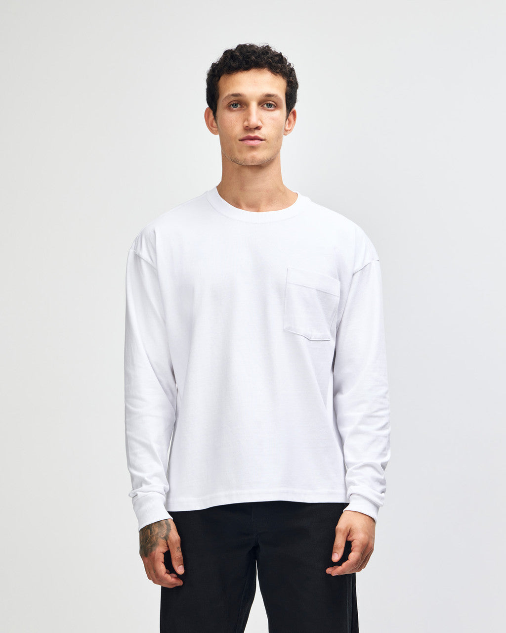 American Apparel Heavyweight Oversized Long Sleeve T-Shirt (9410)