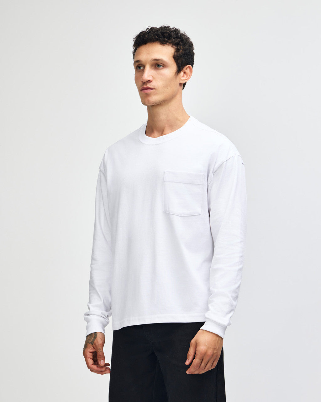American Apparel Heavyweight Oversized Long Sleeve T-Shirt (9410)