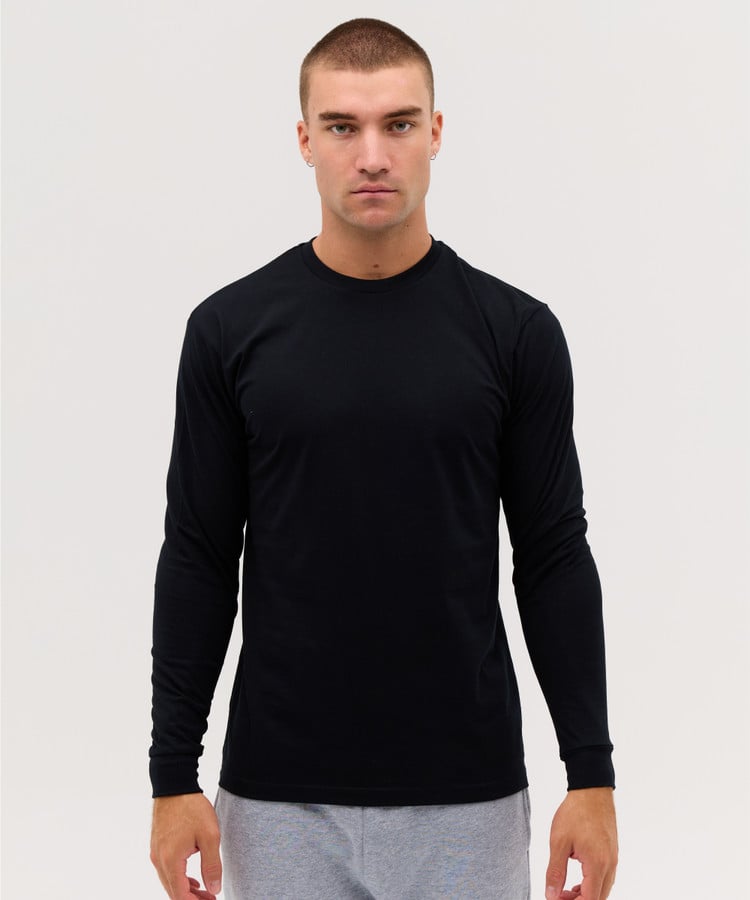 Baxsy Hawkins/Essential Long Sleeve Tee- (010)