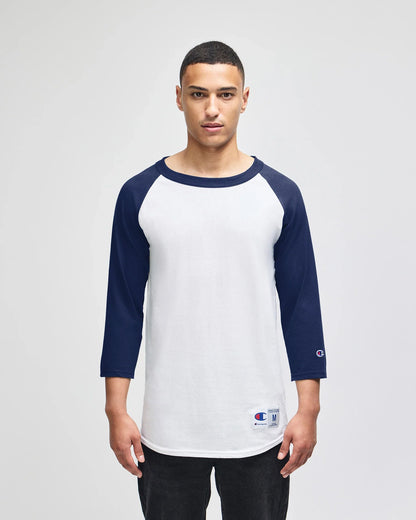 Champion Adult Raglan Baseball T-Shirt (T137)