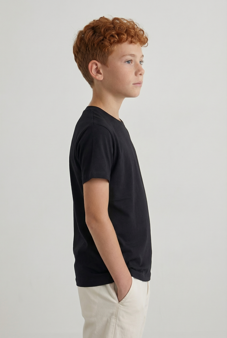 Baxsy Youth Surf/Essential Tee- (203)