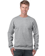Gildan-Gildan Heavy Blend™ Classic Fit Adult Crewneck Sweatshirt-Sport Grey / S-Uniform Wholesalers - 4