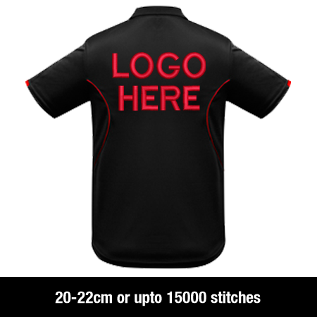 Back Embroidery - Online Embroidery Service Australia – T Shirt Wholesalers