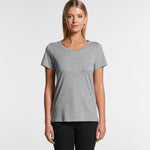 Ascolour Wo'S Shallow Scoop Tee-(4011)