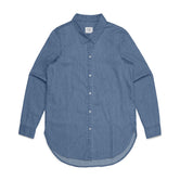 Ascolour Womens Blue Denim Shirt - (4042)