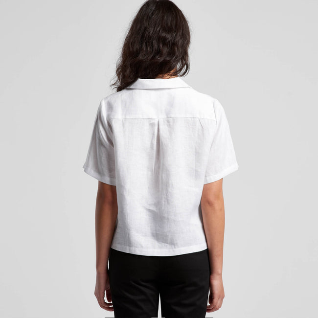 Ascolour Wo's Linen S/S Shirt(4420)