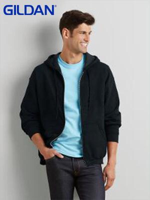 GILDAN-ZIP-HOODED-SWEATSHIRT