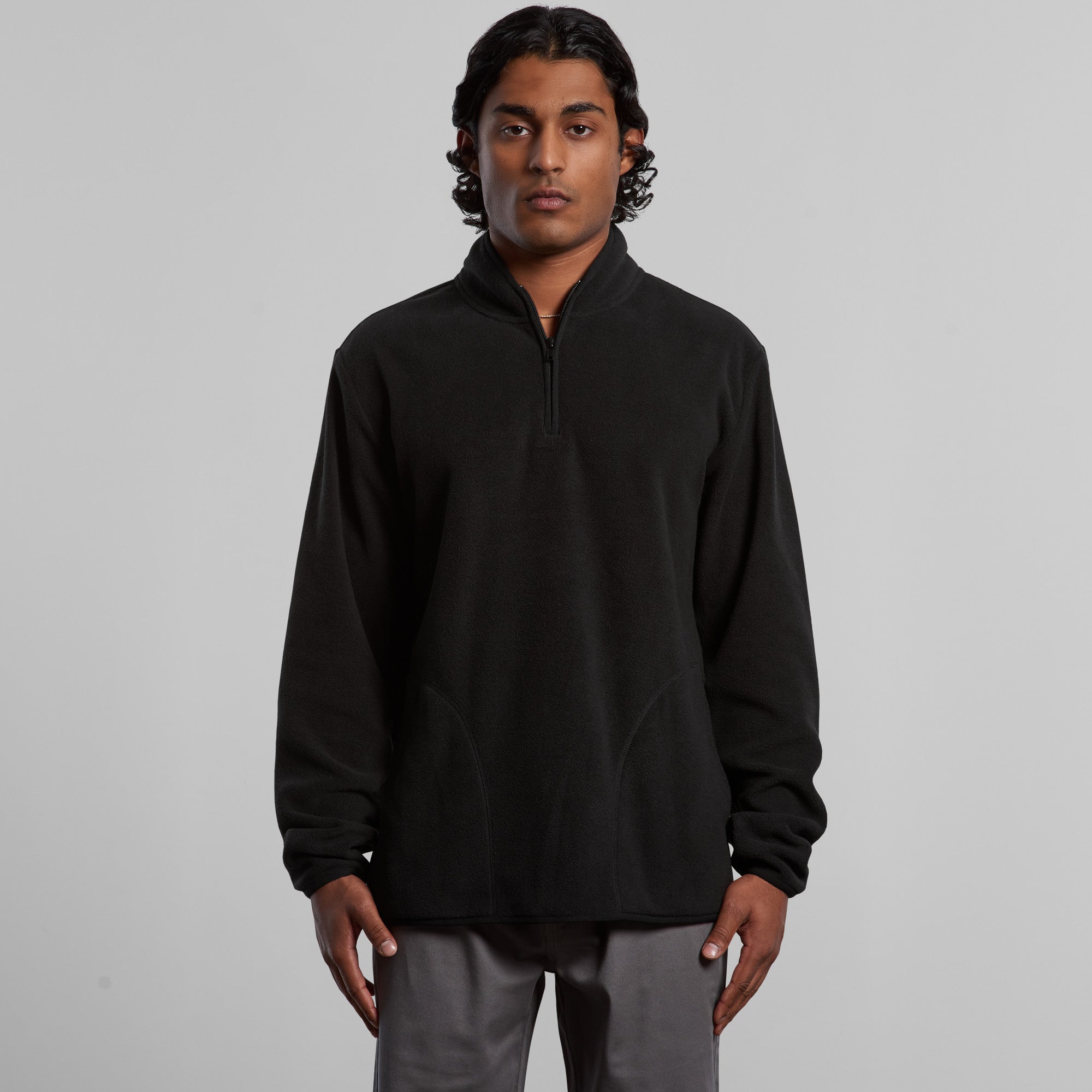 Ascolour Mens Microfleece Half Zip Crew 5147 T Shirt Wholesalers