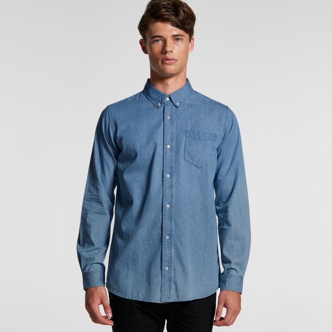 Ascolour Blue Denim Shirt - (5409)