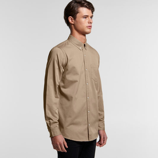 Ascolor Mens Denim Wash Shirt