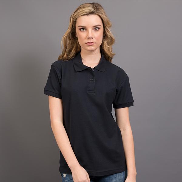 Sportage Ladies Raven Poly/Cotton Pique Knit Polo (4943)